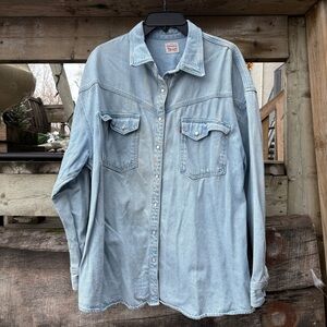 Levi's Light Blue Denim Shirt